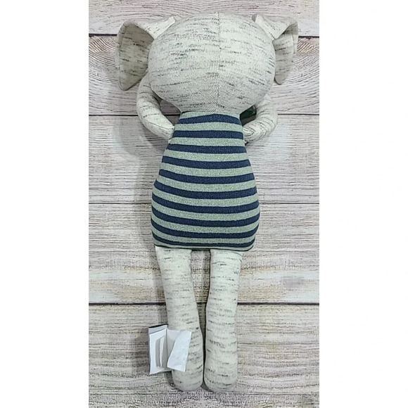 Universal Knitwears Plush Bunny Rabbit Holding a Carrot Stuffed Animal 15" 2022 - Picture 4 of 6